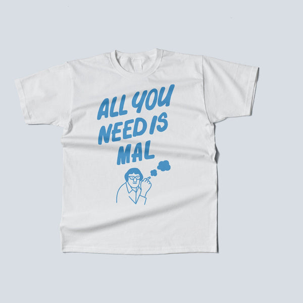 Captain Cyan T shirt All You Need is Mal | Leon Edler | T-Shirt