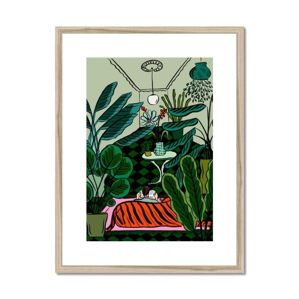 Prodigi Fine art 12"x16" / Natural Frame Ji Hyun Yu | Untitled