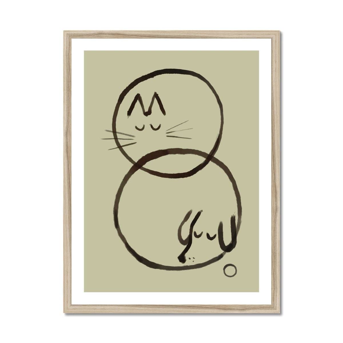 Prodigi Fine art 12"x16" / Natural Frame John Bond | Good Companions