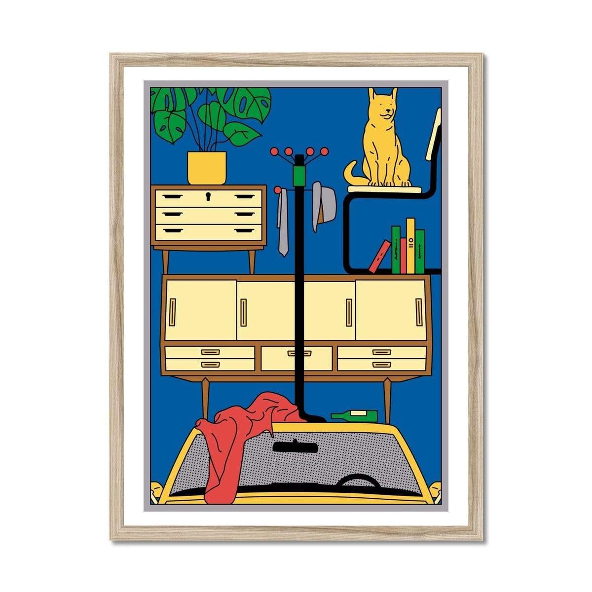 Prodigi Fine art 18"x24" / Natural Frame Albert Tercero | Road