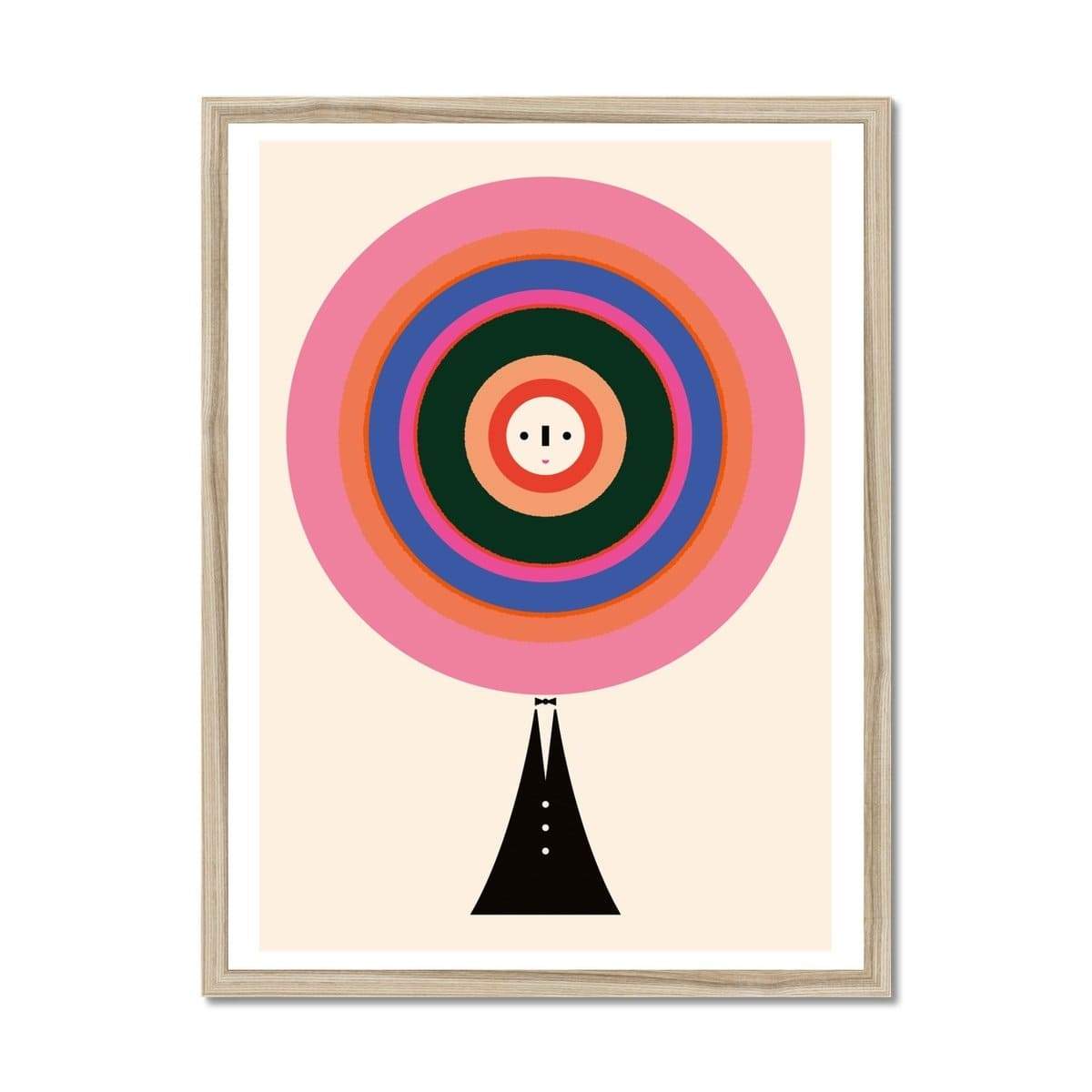 Prodigi Fine art 18"x24" / Natural Frame Bratislav Milenkovic | Bright Guy 2