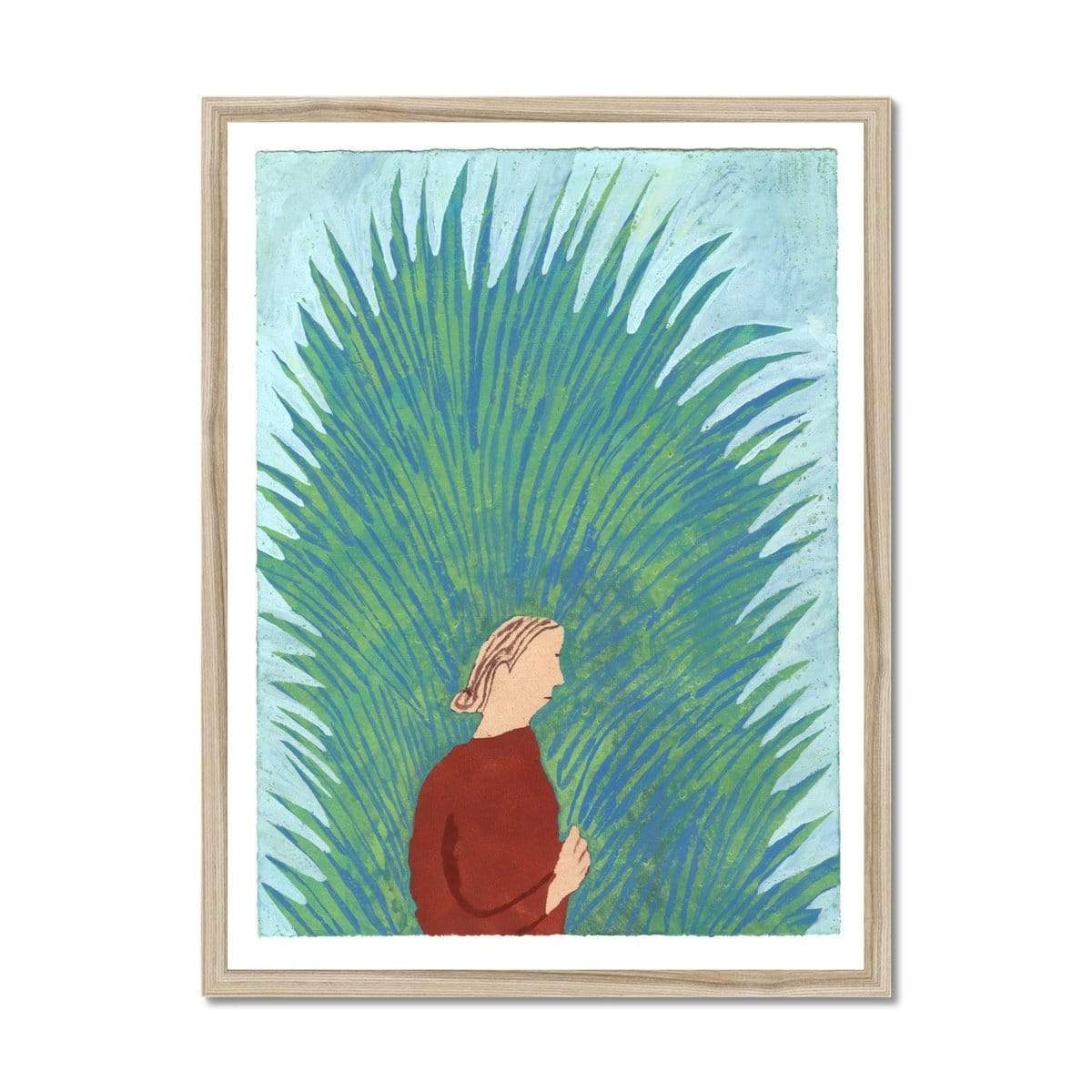 Prodigi Fine art 18"x24" / Natural Frame Charlotte Ager | Sharp But Soft