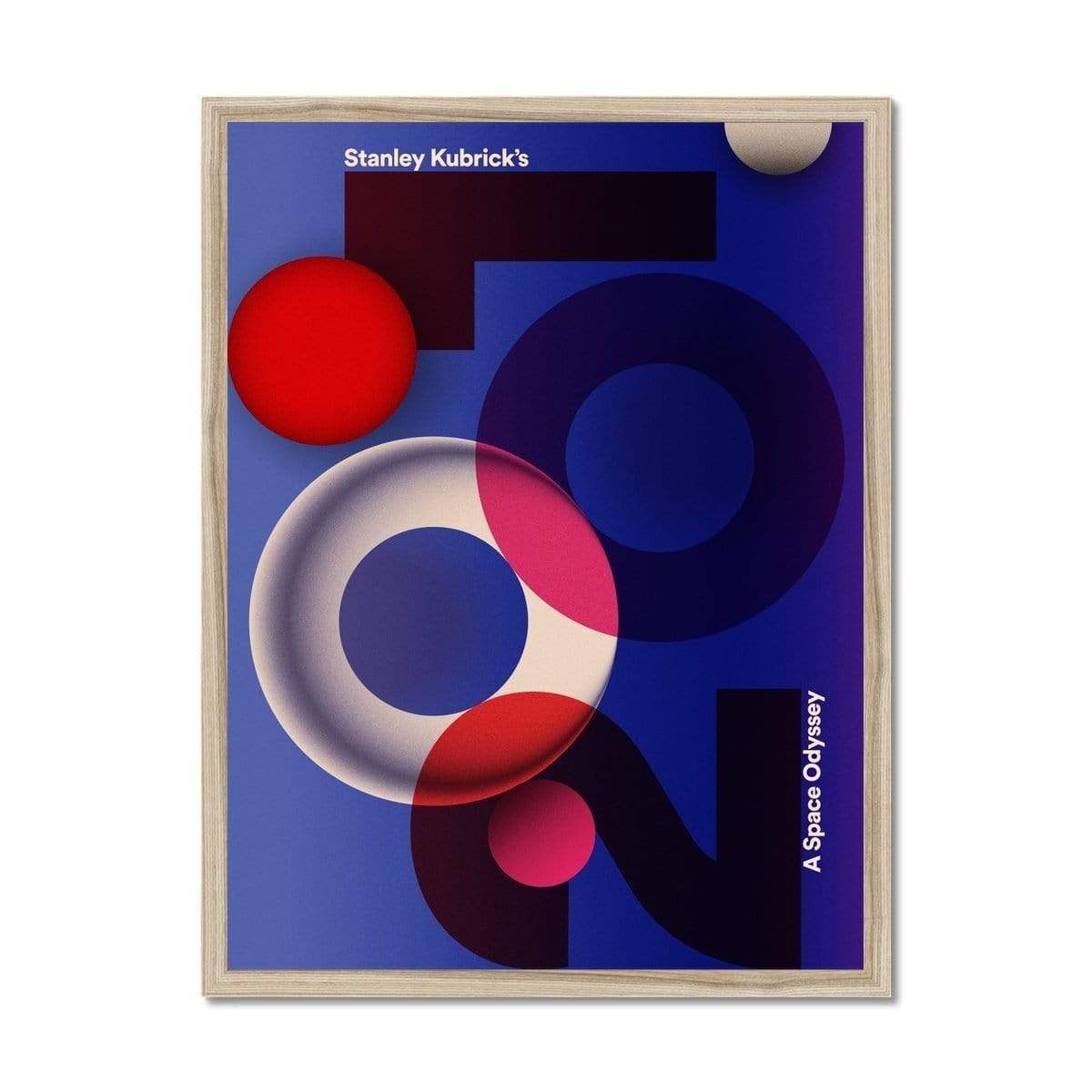 Prodigi Fine art 18"x24" / Natural Frame Chris Clarke | 2001 A Space Odyssey