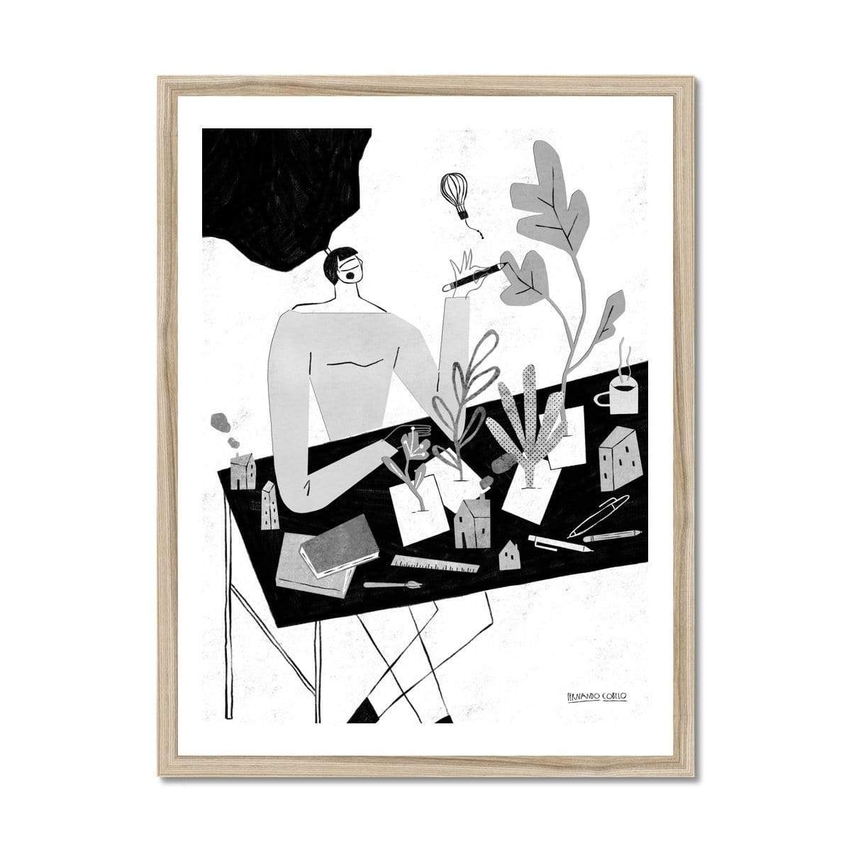 Prodigi Fine art 18"x24" / Natural Frame Fernando Cobelo | The Beauty of Creation