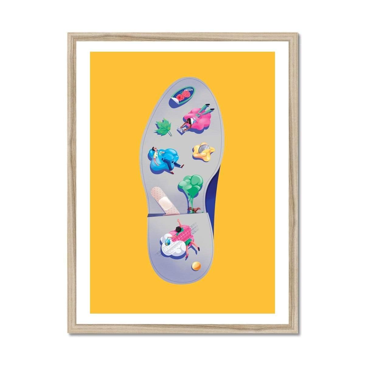 Prodigi Fine art 18"x24" / Natural Frame Jack Hudson | Gum