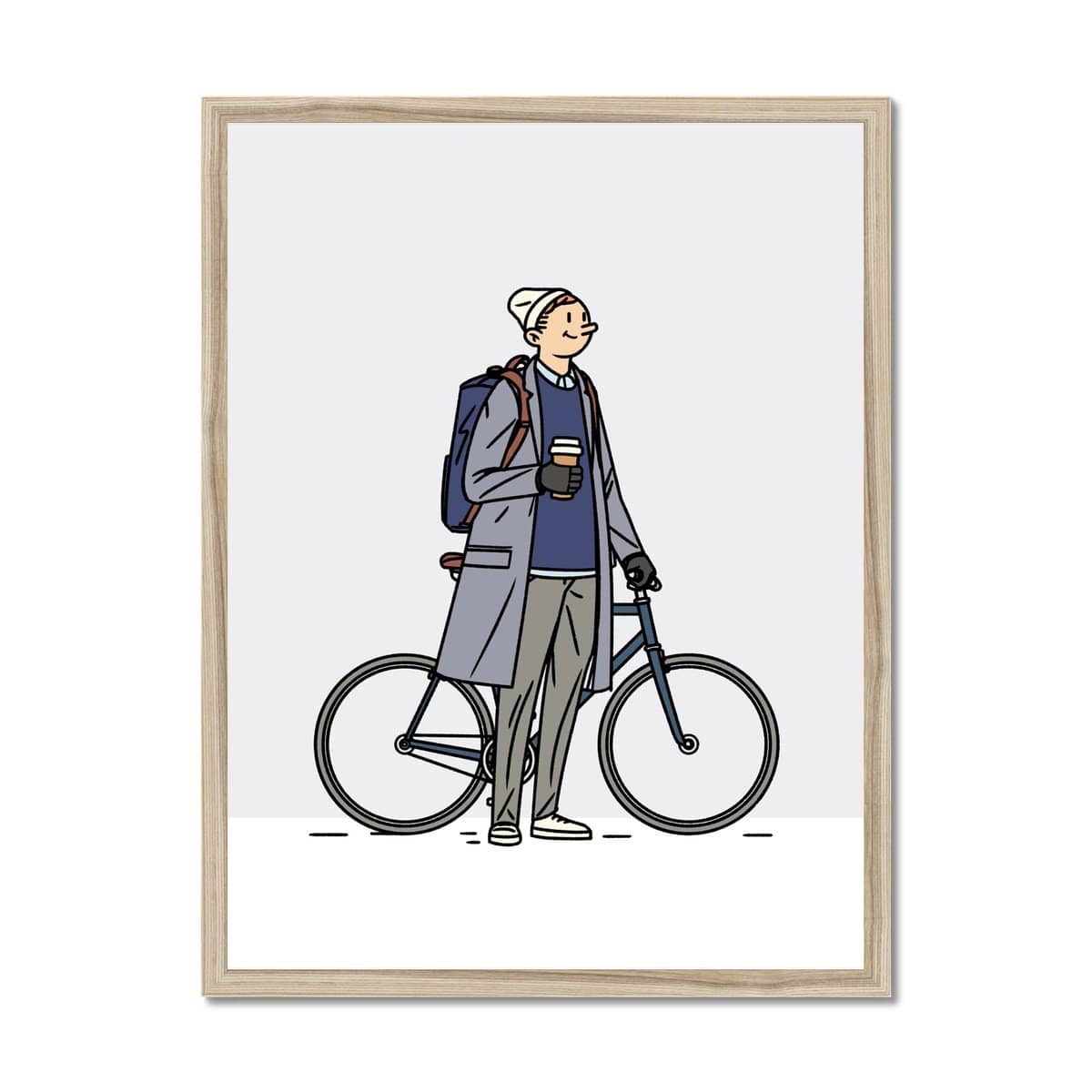 Prodigi Fine art 18"x24" / Natural Frame Janne Iivonen | The Ride