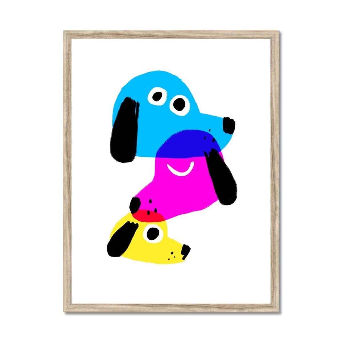 Prodigi Fine art 18"x24" / Natural Frame John Bond Framed Print