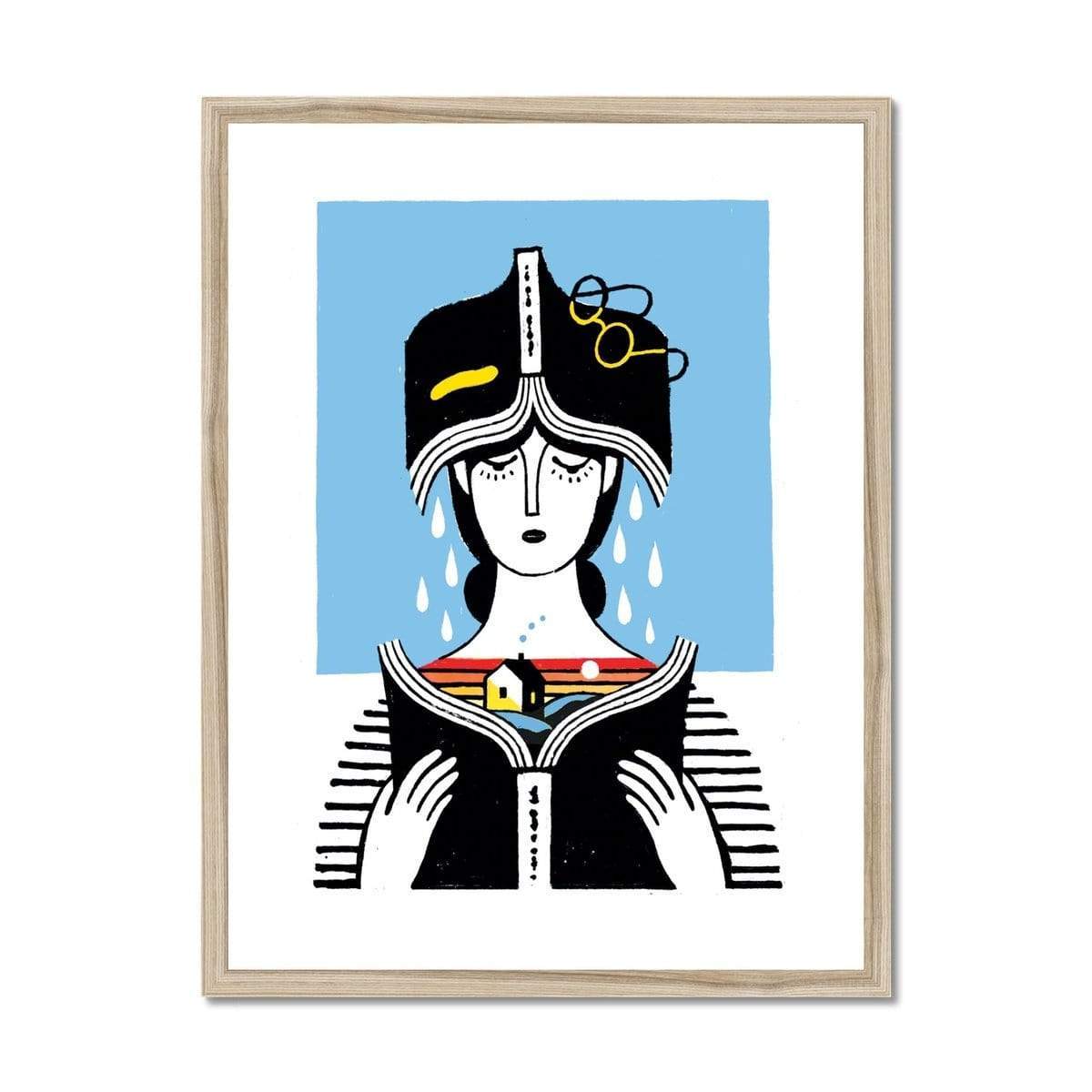 Prodigi Fine art 18"x24" / Natural Frame Julianna Brion | Reader