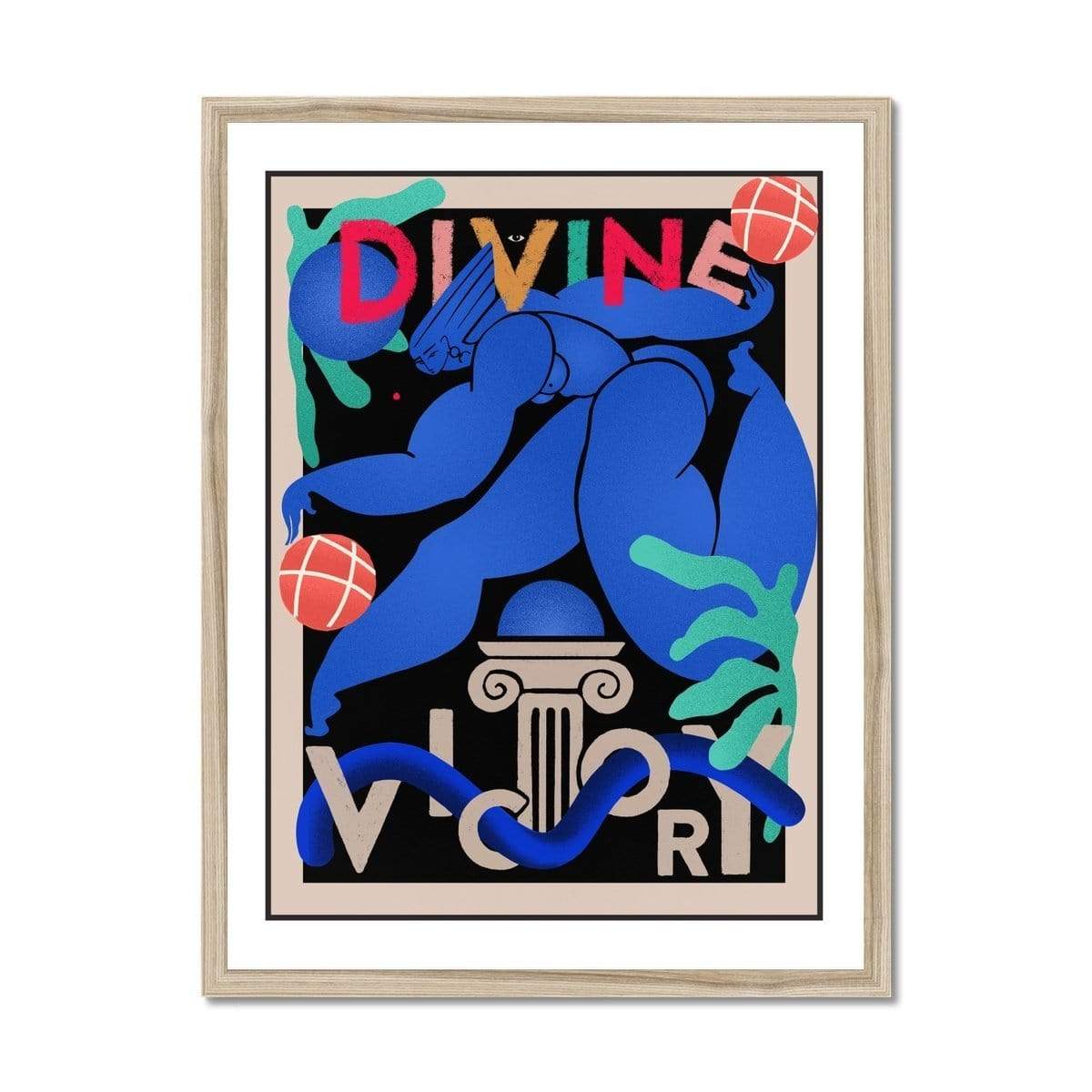 Prodigi Fine art 18"x24" / Natural Frame Kelly Anna | Divine Victory