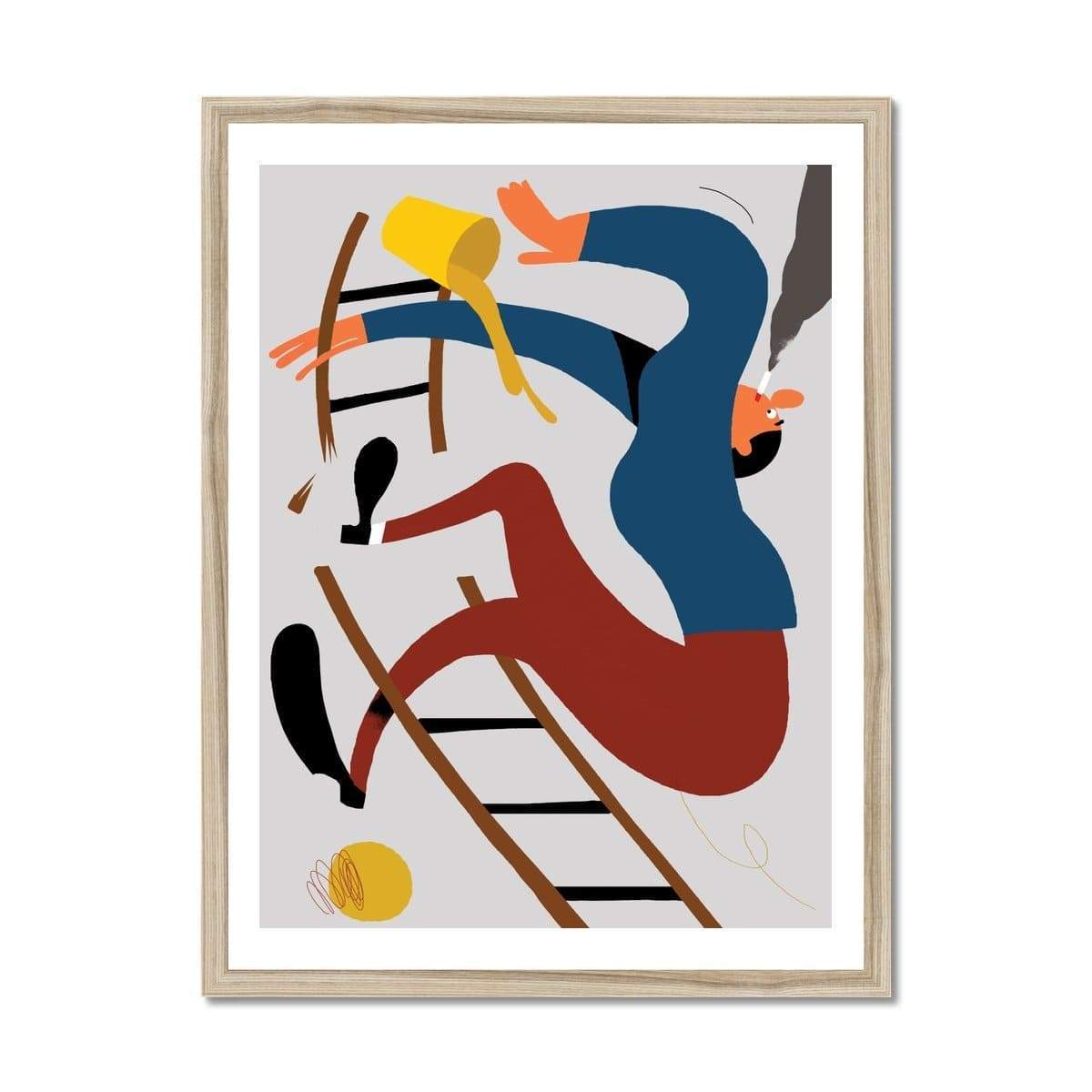 Prodigi Fine art 18"x24" / Natural Frame Lukasz Golędzinowski | Untitled