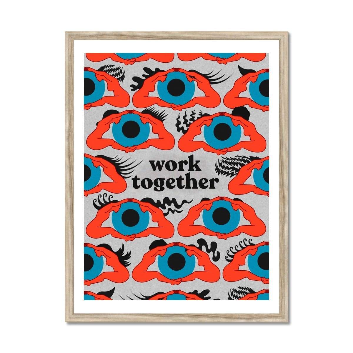 Prodigi Fine art 18"x24" / Natural Frame Lydia Ortiz | Work Together