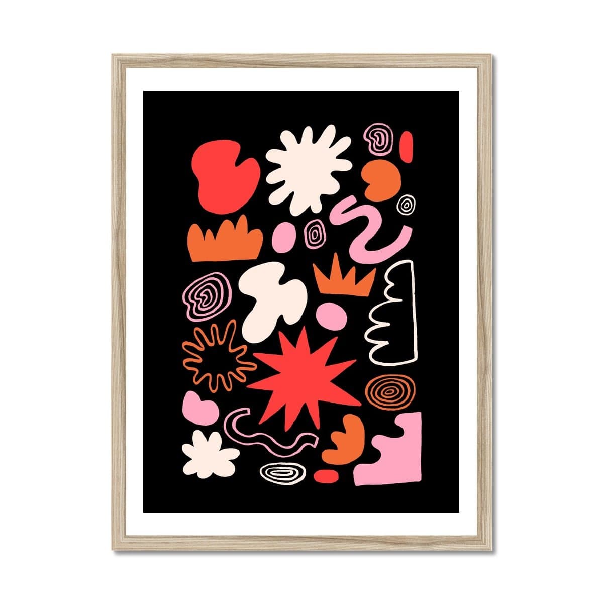 Prodigi Fine art 18"x24" / Natural Frame Mélanie Johnsson | Crazy, Stupid, Fun