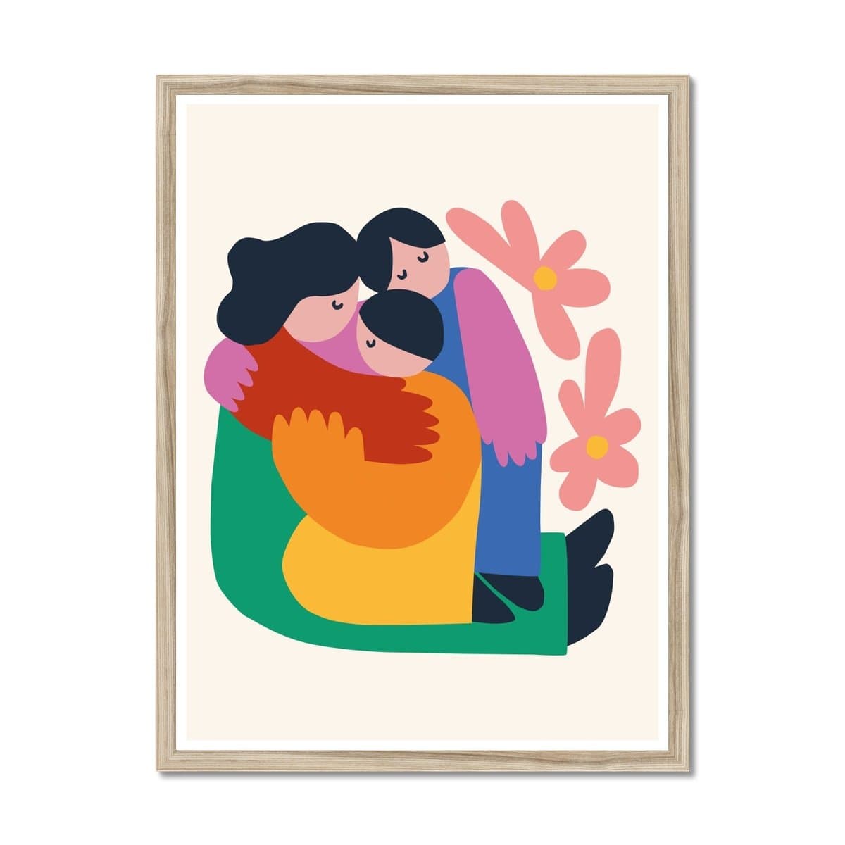 Prodigi Fine art 18"x24" / Natural Frame Myriam Van Neste | Our Daily Hug