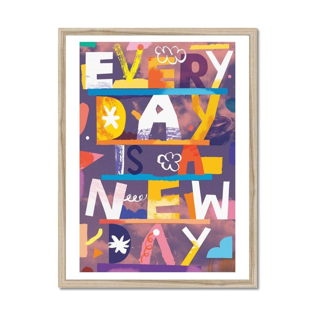 Prodigi Fine art 18"x24" / Natural Frame Pat Bradbury | New Day