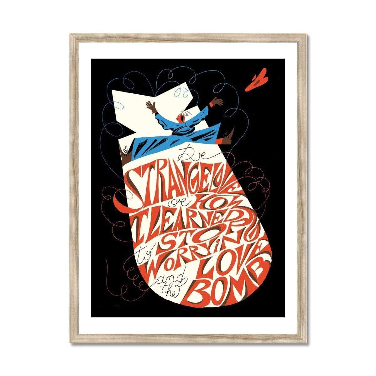 Prodigi Fine art 18"x24" / Natural Frame Sarah Mazzetti | Dr Strangelove