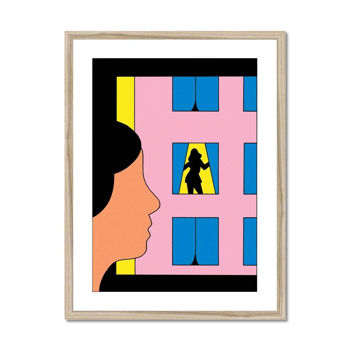 Prodigi Fine art 18"x24" / Natural Frame Seb Agresti | Lover