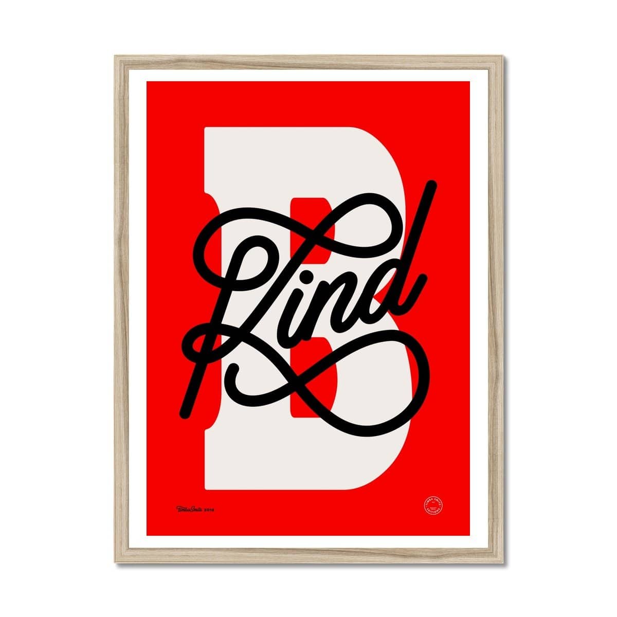 Prodigi Fine art 18"x24" / Natural Frame Timba Smits | B Kind