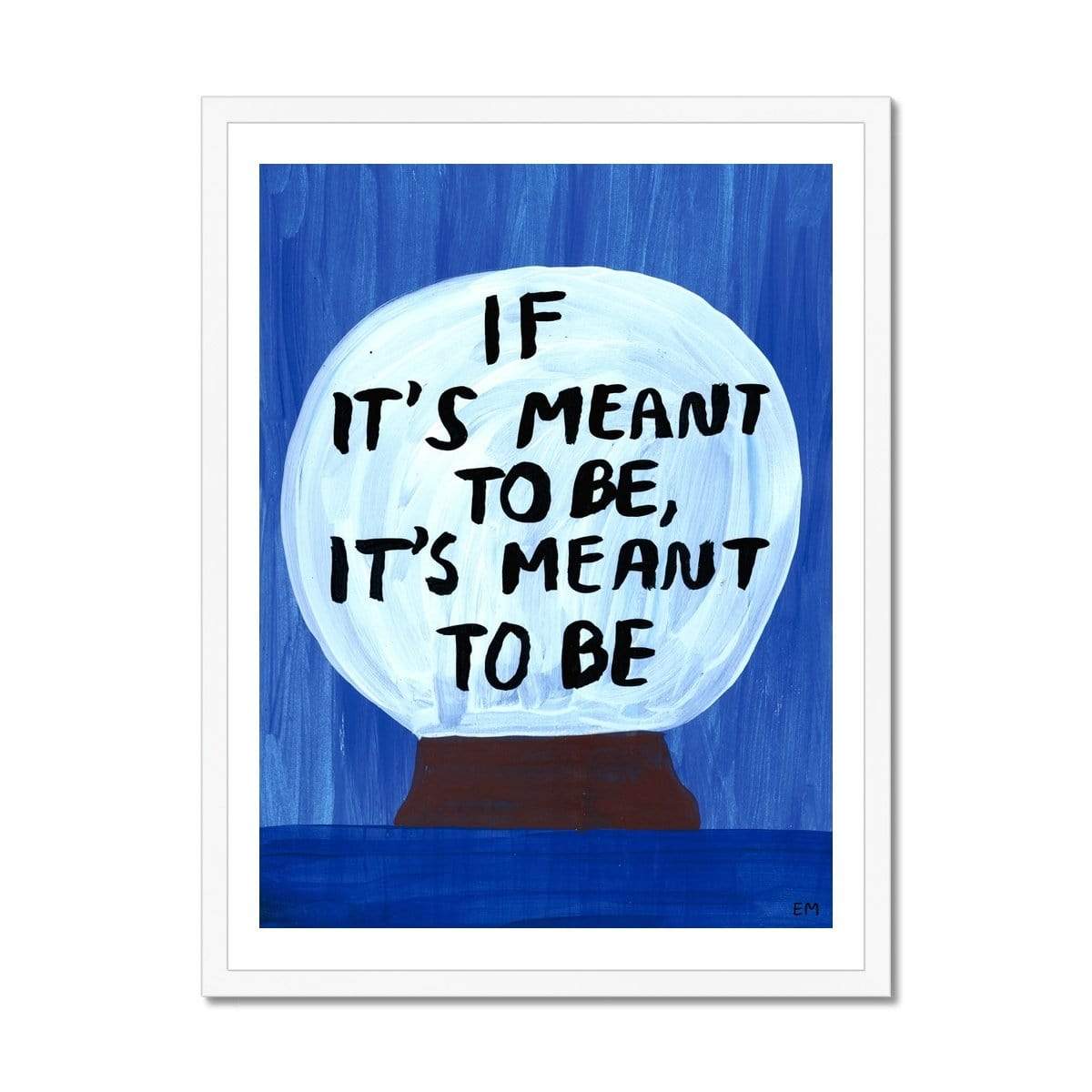 Prodigi Fine art 18"x24" / White Frame Eleonora Marton | Meant to Be