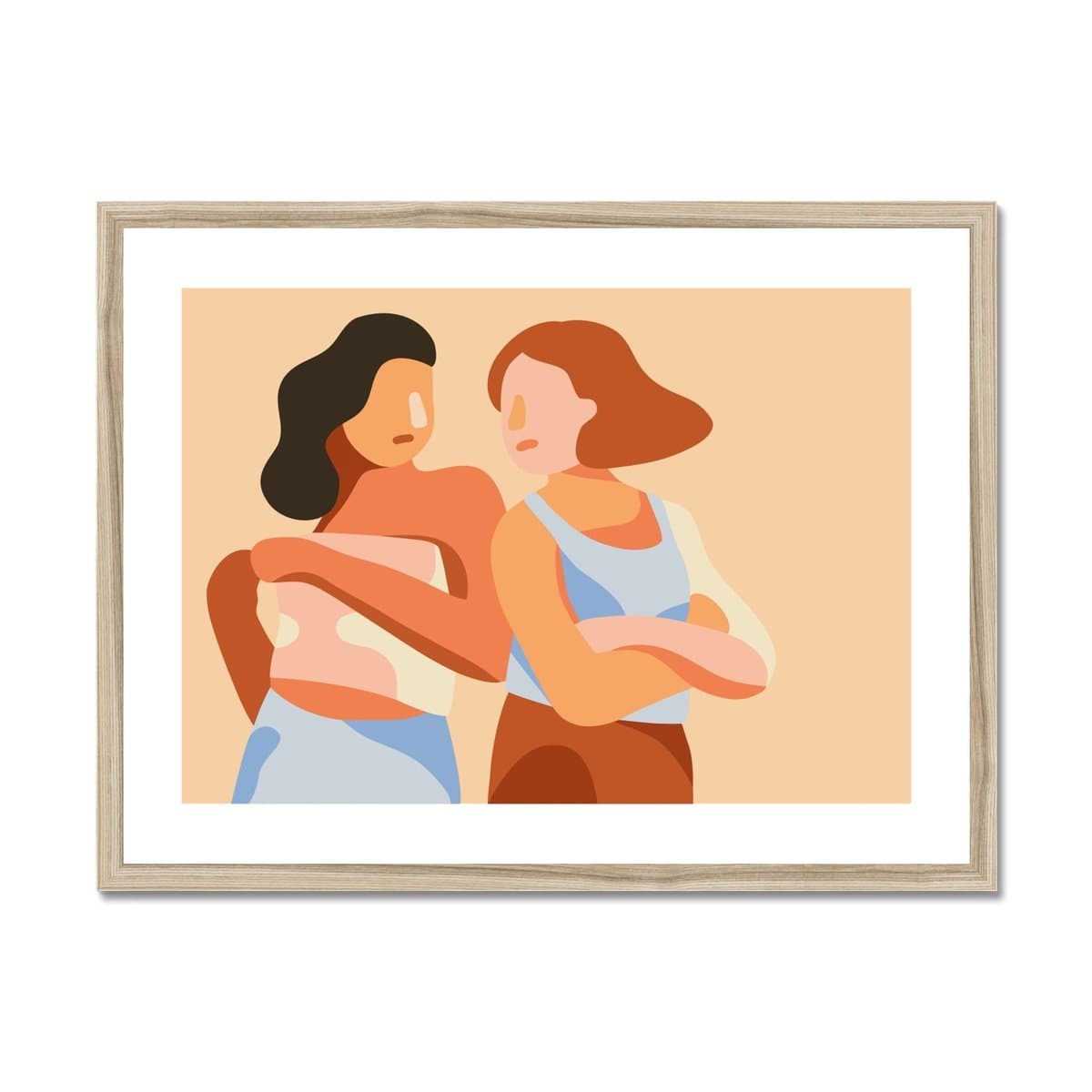 Prodigi Fine art 24"x18" / Natural Frame Cecile Gariepy | Tribute To Susan Meiselas 2