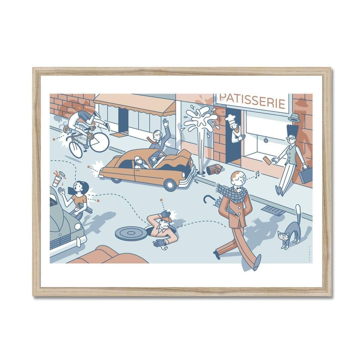 Prodigi Fine art 24"x18" / Natural Frame Greg Clarke | Blithe Spirit