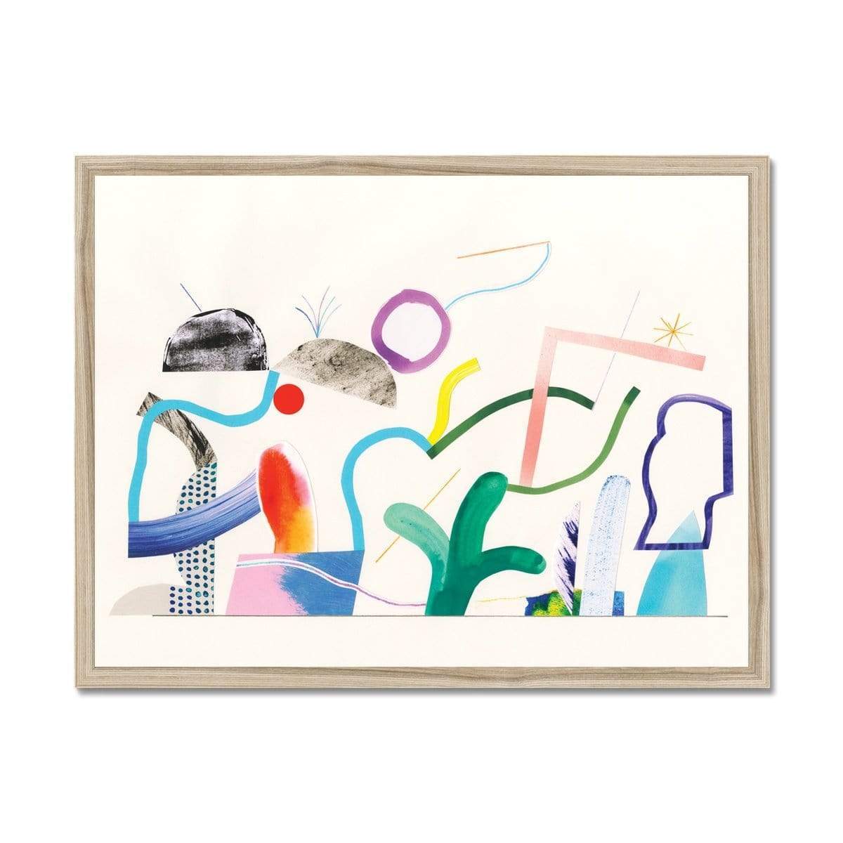 Prodigi Fine art 24"x18" / Natural Frame Pat Bradbury | Garden