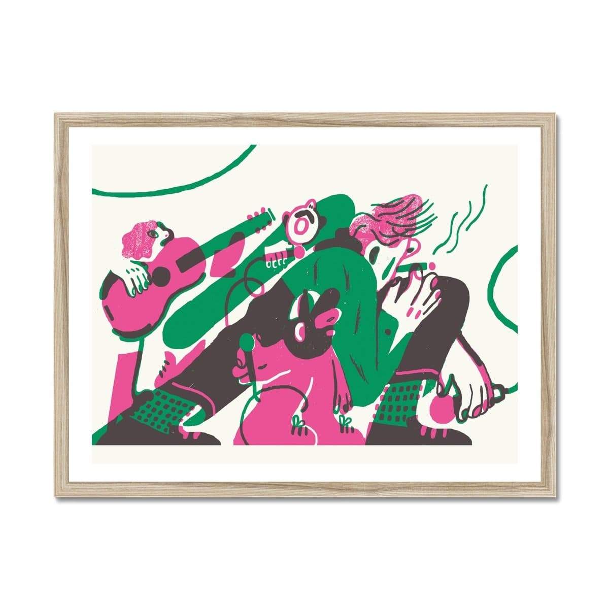 Prodigi Fine art 24"x18" / Natural Frame Sarah Mazzetti | Untitled