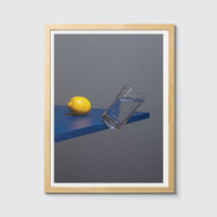 Room Fifty 12 x 16 (30 x 40cm) / Framed Prints natural Krista van der Niet Lemon and Glass