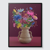Room Fifty 24 x 32 (60 x 80cm) / Framed Prints black Eva Cremers| Flora and Fauna