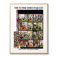 Room Fifty 24 x 32 (60 x 80cm) / Framed Prints Natural Sunday Times Magazine January 1970 | Colin King