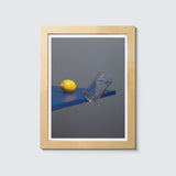 Room Fifty 6 x 8 (15 x 20cm) / Framed Prints natural Krista van der Niet Lemon and Glass