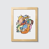 Room Fifty 6 x 8 (15 x 20cm) / Framed Prints natural Paul Faassen | The Mob