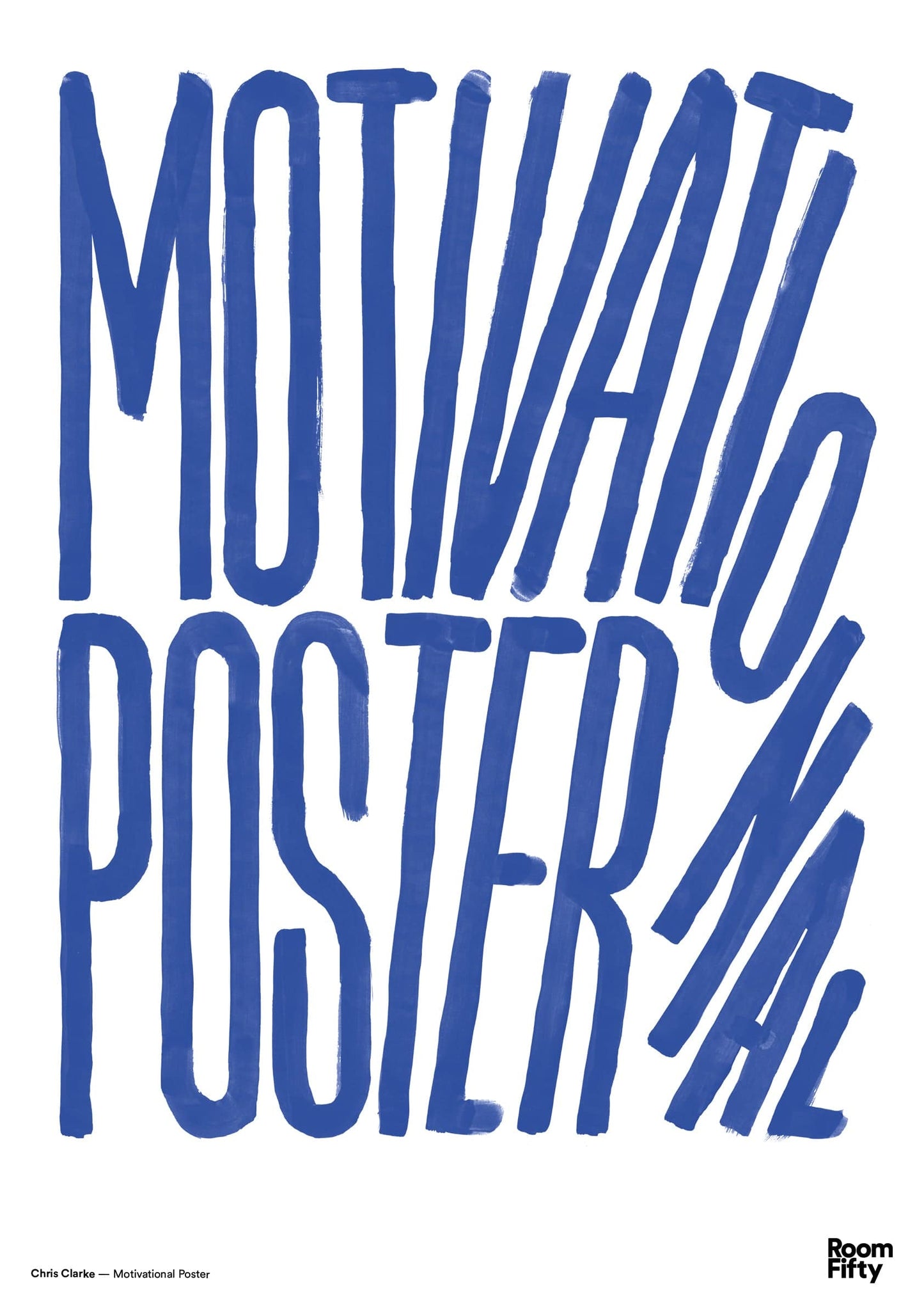 Captain Cyan Poster A2 (42x59.4cm) Chris Clarke | Motivational Poster | Poster