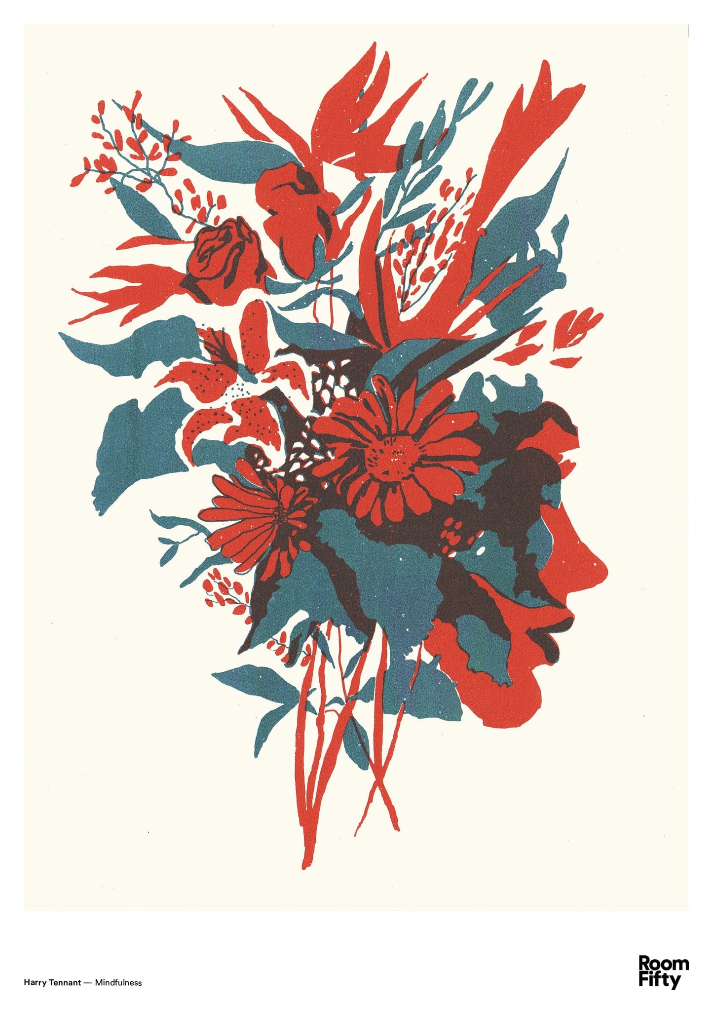 Captain Cyan Poster A2 (42x59.4cm) Harry Tennant | Mindfulness | Poster