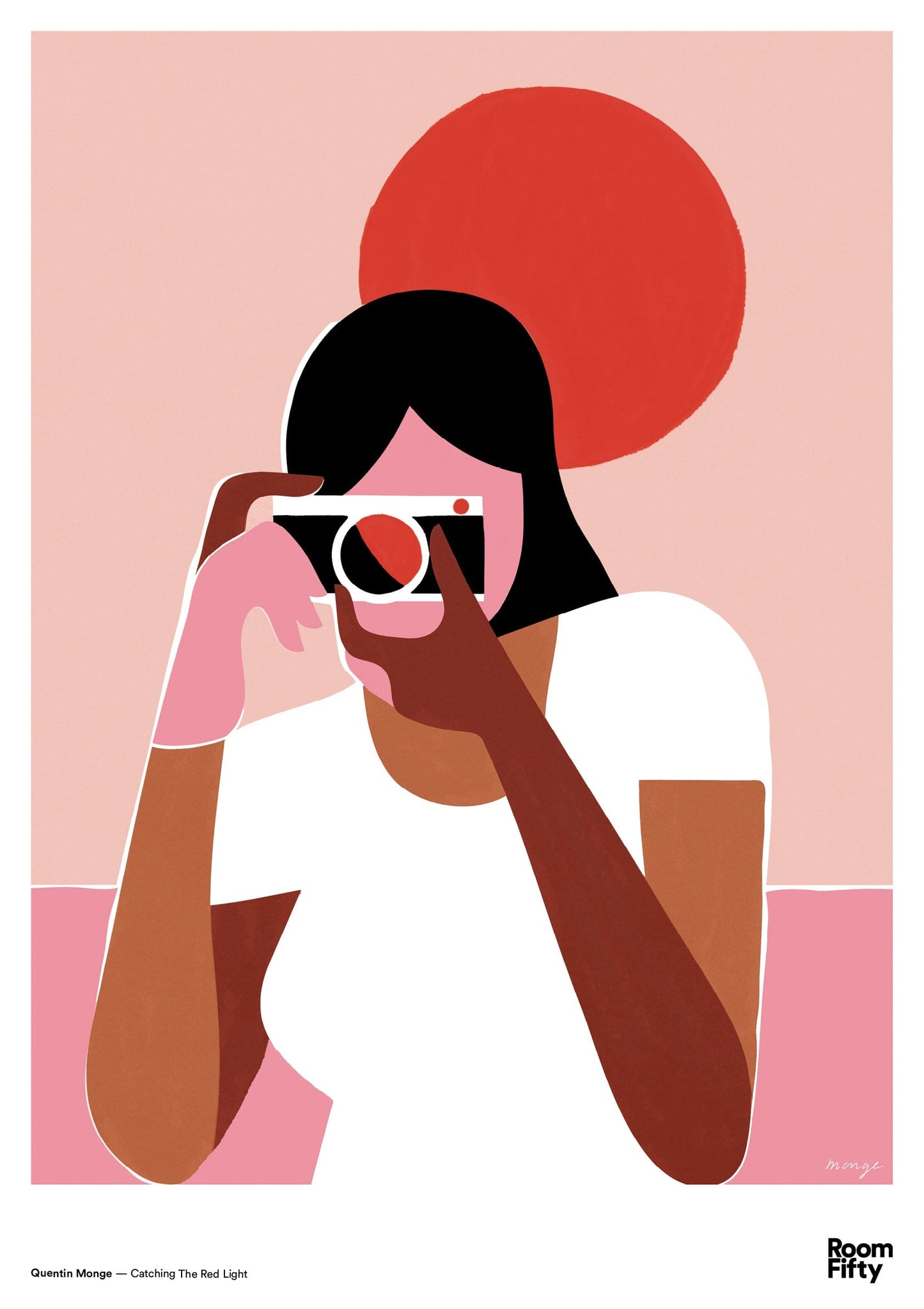 Captain Cyan Poster A2 (42x59.4cm) Quentin Monge | Catching the Red Light | Poster