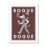 Prodigi Fine art 18"x24" / White Frame Rogue Dogue Framed Print