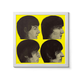 Room Fifty 12 x 12 (30 x 30cm) / Framed Prints White Fab Four | By Paul Blow