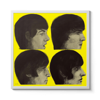 Room Fifty 20 x 20 (50 x 50cm) / Framed Prints White Fab Four | By Paul Blow
