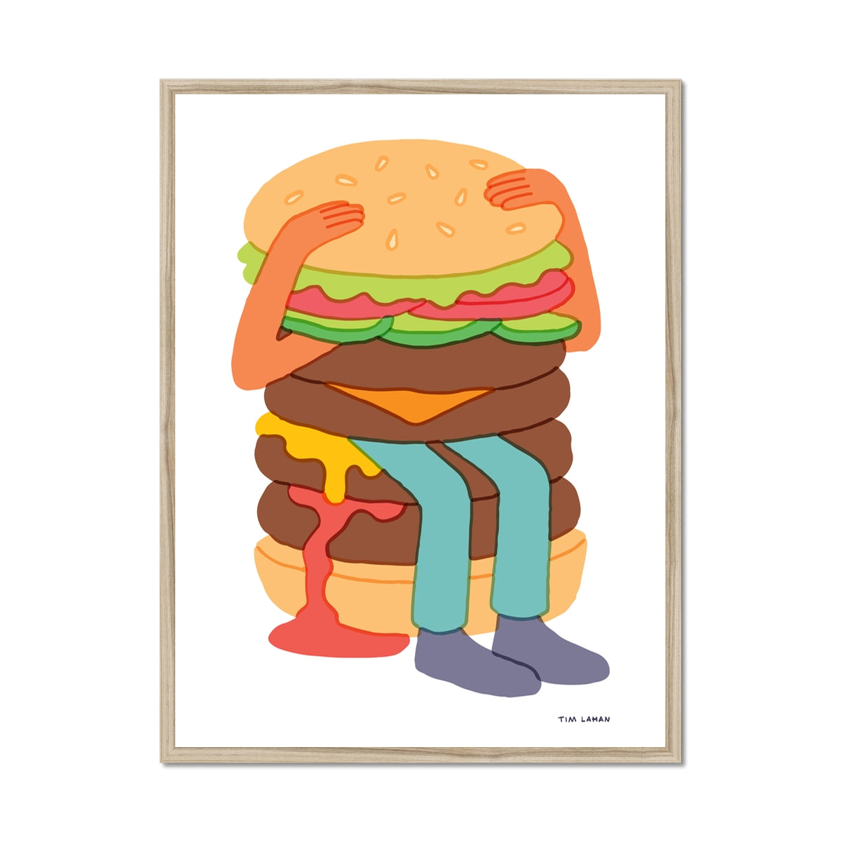 Tim Lahan | Burger Me | Limited Edition