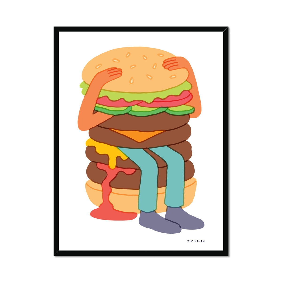 Tim Lahan | Burger Me | Limited Edition