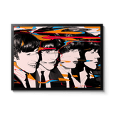Room Fifty 16.5 x 23.4 (A2) (42 x 59.4cm) / Framed Prints Black Beatles '65 | Nicole Rifkin
