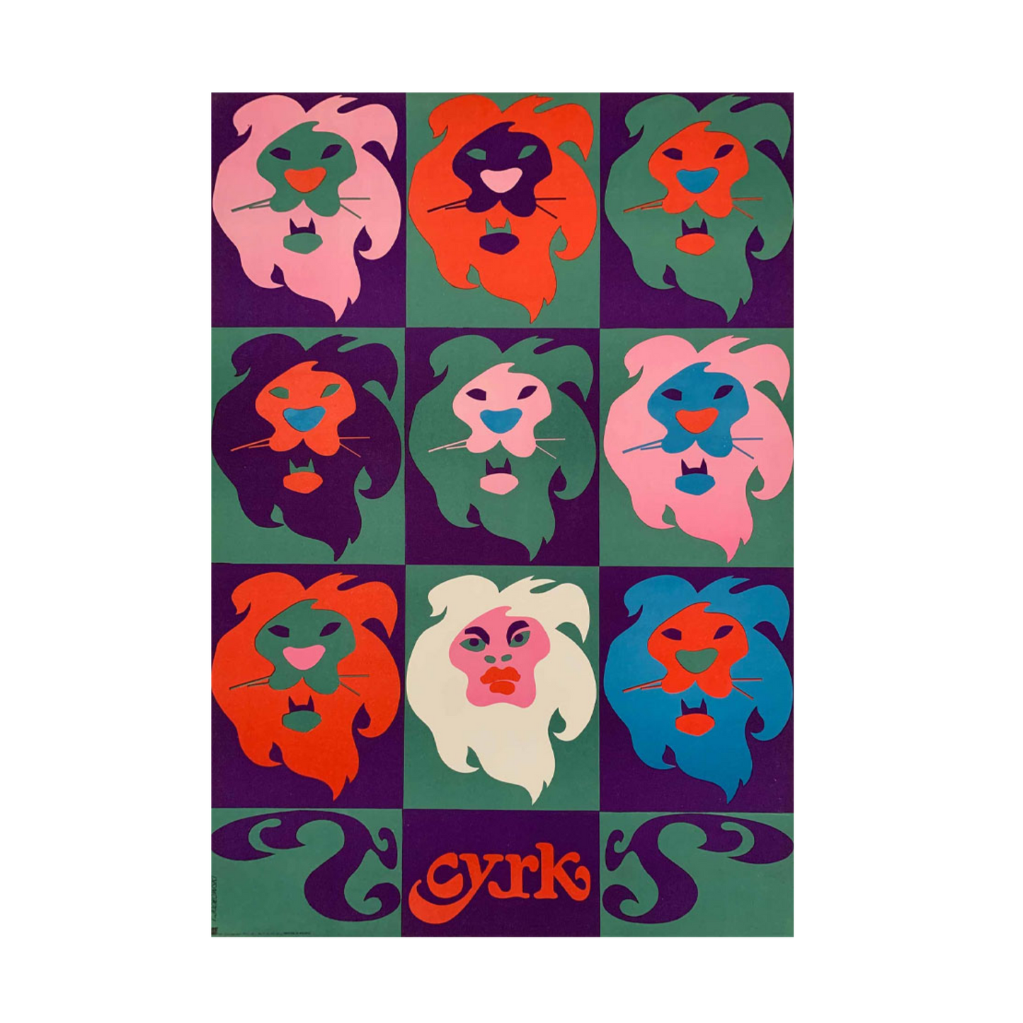 Tadeusz Jodlowski | Circus Nine Lions | 1976