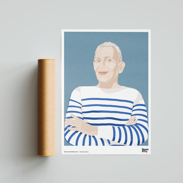 Captain Cyan Poster A2 (42x59.4cm) Jean Paul Gaultier | ICONS | Poster