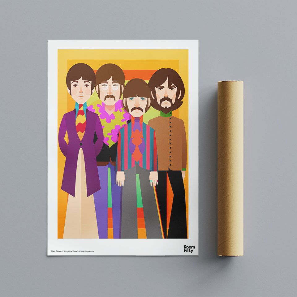 Captain Cyan Poster All Together Now | Stan Chow | Poster