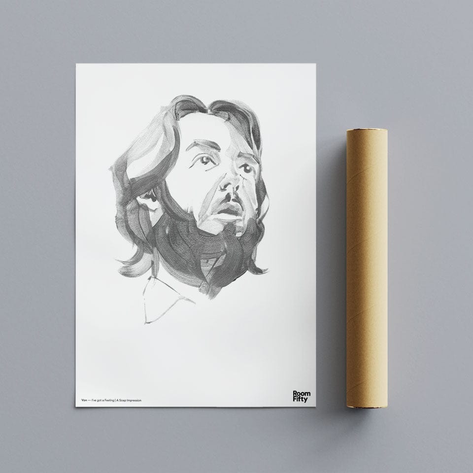 Captain Cyan Poster I've Got a Feeling | Von | Poster