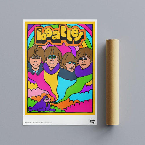 Captain Cyan Poster The Beatles and the Walrus | Tiago Majuelos | Poster