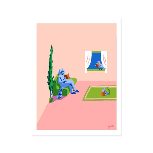 Lorenzo Gritti  | Book Club Fine Art Print