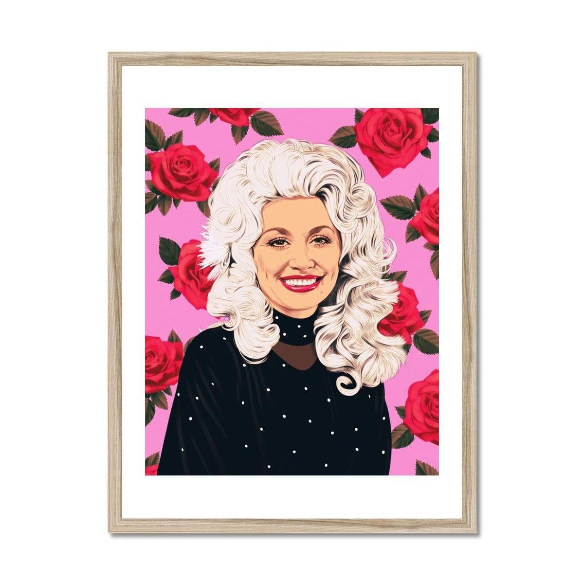 Prodigi Fine art 12"x16" / Natural Frame Helen Green | Dolly