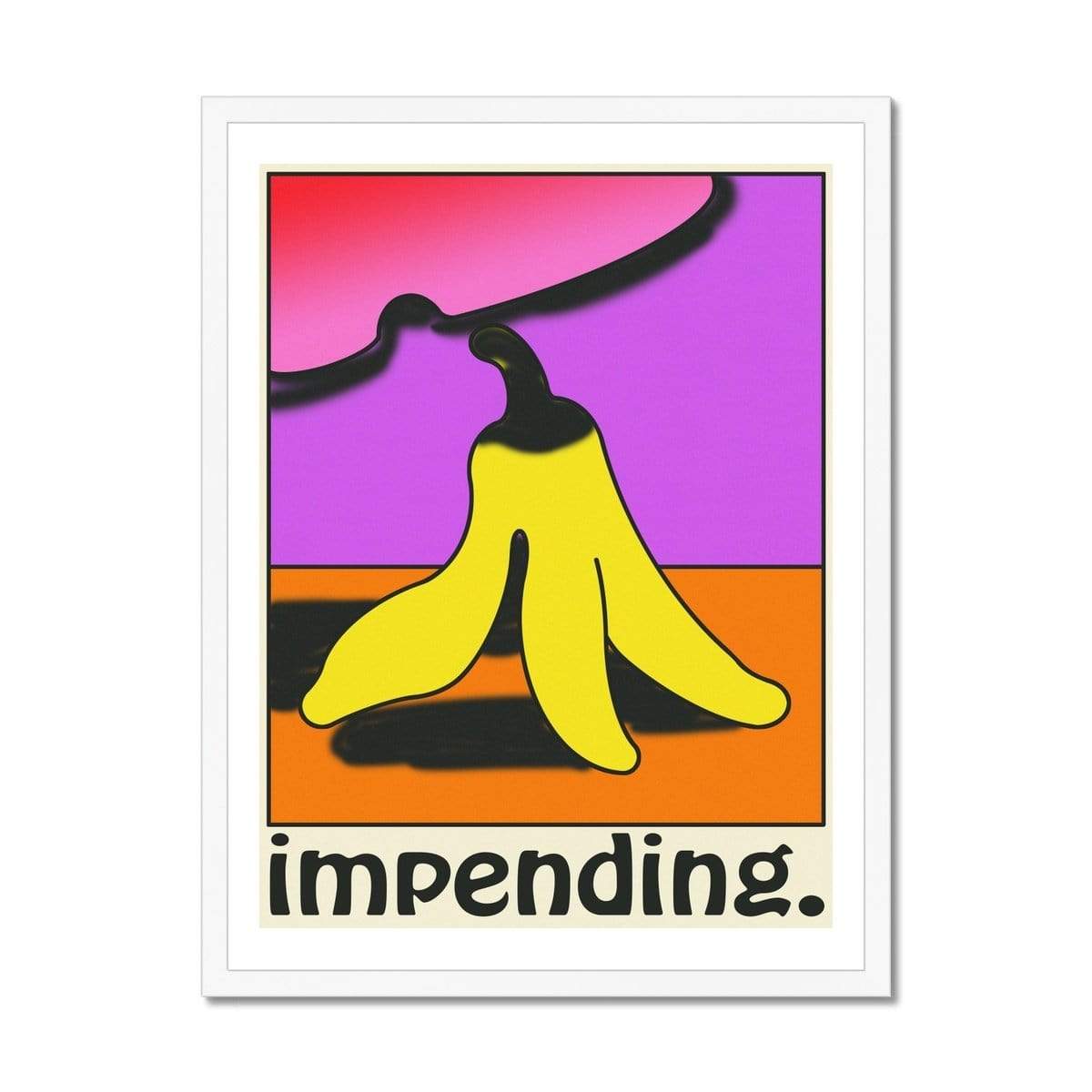 Prodigi Fine art 12"x16" / White Frame Fran Caballero | Impending