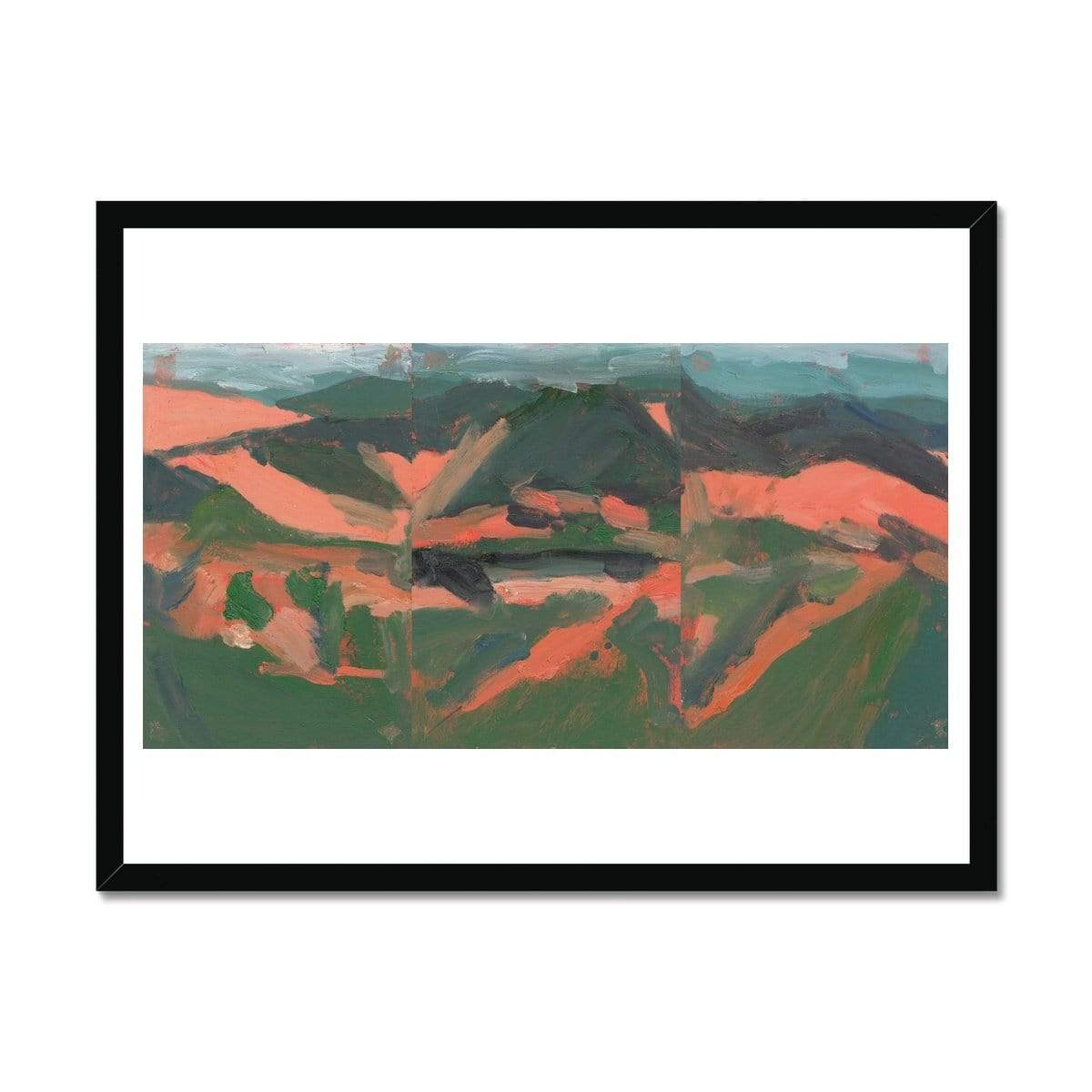 Prodigi Fine art 16"x12" / Black Frame Joe Gamble | Tuscany