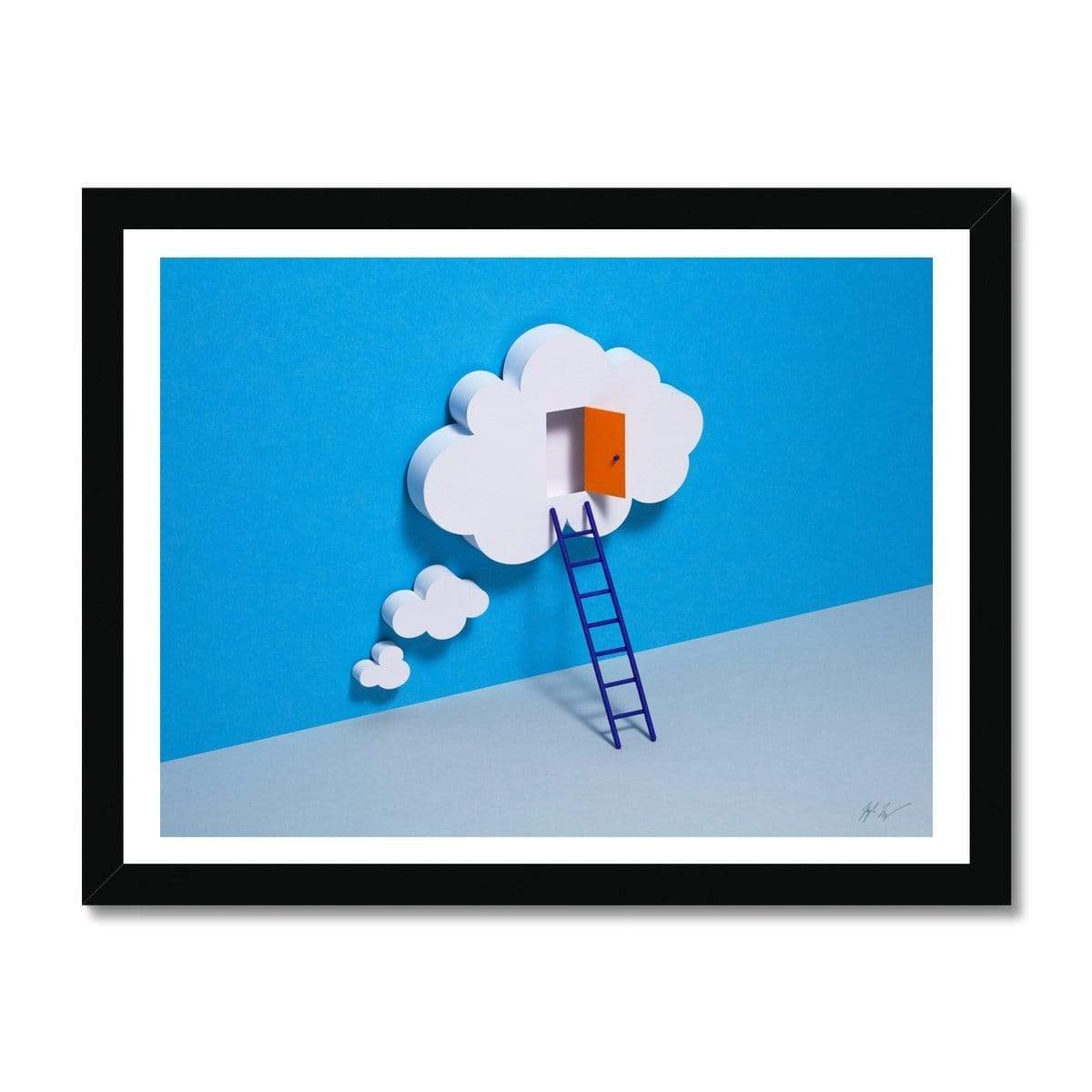 Prodigi Fine art 16"x12" / Black Frame Kyle Bean | Thought Portal